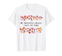 Filipino Grandma Mom My Favorite People Call Me Inay Value Graphic T-Shirt