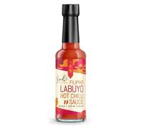 Filipino Labuyo Hot Chilli Sauce from RoniB’s Kitchen 150ml - Filipino Style, Vegan, Spicy Sauce Made with Mango, Pineapple, Passionfruit and Red Bird’s Eye Chillies