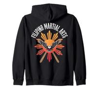 Filipino Martial Arts Arnis Eskrima Kali FMA Zip Hoodie