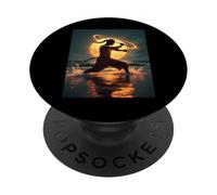 Filipino Martial Arts Arnis Eskrima Sunset PopSockets Adhesive PopGrip