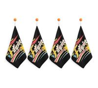 Filipino Proud Philippines Hand Towels Absorbent Microfiber Cleaning Cloths with Hanging Loop