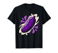 Filipino Ube Purple Yam Minimalist Silhouette Artisan T-Shirt