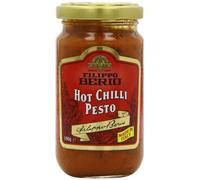 Filippo Berio Hot Chilli Pesto 190 g (Pack of 6)