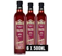 Filippo Berio Red Wine Vinegar 500 ml (Pack of 6)