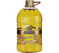 Filippo Berio Sunflower Oil, Cooking Oil, Large Sunflower Oil, Bulk Bottle, 5l