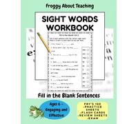 Fill in the Blank Sight Word Sentences: Fry's 100 Workbook