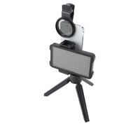 Fill Light, 180 LED Clip Fill Light with 52mm CPL Polarized Lens Filter for Phone, 2400K-6400K Adjustable Brightness Rechargeable Photography Fill Light for Art