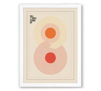 Fill the Void Minimalist Framed Wall Art Print A1 (84.1×59.4cm) White, Wall Decor for Living Room, Bedroom, Office & Home, Ready to Hang, Art Gift
