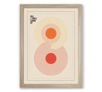 Fill the Void Minimalist Framed Wall Art Print A3 (42×29.7cm) Oak, Wall Decor for Living Room, Bedroom, Office & Home, Ready to Hang, Art Gift