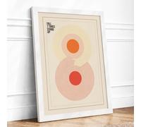 Fill the Void Minimalist Framed Wall Art Print A4 (29.7×21cm) White, Wall Decor for Living Room, Bedroom, Office & Home, Ready to Hang, Art Gift