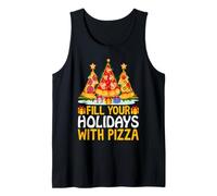 Fill Your Holidays With Pizza Tank Top