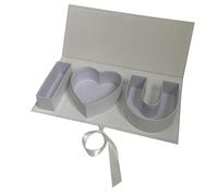 Fillable Letters Candy Wedding Backdrop Mom Empty Flower Gift Box Mother Day White 45.6x19.5x6.8 cm