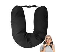 Fillable Neck Pillows For Travel,Refillable Storage Bag Neck Pillow For Travel,Neck Pillow For Travel,Lightweight Portable, U Shaped Sleeper Hold For Neck And Lumbar Support Airplanes