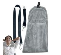 Fillable Neck Support - Convertible Travel Organizer Bag, Ergonomic U Shaped Storage Case, flights Car Camping Pillow Cover, Bedroom Sofa Home Use Cushion | Clothes Stuff Sack for Rest Relief