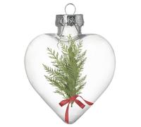 Fillable Ornaments, Clear Ornament Balls - Shatterproof Ornamental Balls, Funny Christmas Ornaments Balls, Hollow Hanging Balls for Wedding, Birthday, Christmas, Party Gift