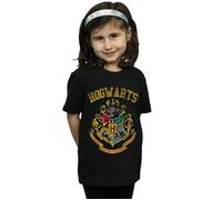 Filled Crest Varsity Cotton T-Shirt Harry Potter Black 9 Years