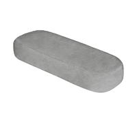Filled Cushions With Covers Chair Armrest Pads Covers Arm Rest Pad With Memory Foam Elbow Pillow For Forearm Pressure Arm Rest For Chairs Wheelchair Comfy Gaming Car Seat Cushions (Grey, A)