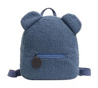 Filled Ears School Backpack - 27 x 13 x 28 cm, Cute Plush Shoulder Backpack, Soft Kids , Adorable Bag, Lightweight School Backpack for Kids, Girls, F