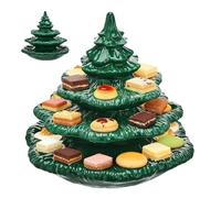 Filled Eggs Serving Plate, 24-Hole Christmas Tree Shape Plate, Holder for Stuffed Eggs Plates, for Easter, Thanksgiving, Gatherings, Party, Picnic, Wedding, Barbecue, Outdoor