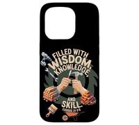 Filled with Wisdom, Knowledge, and Skill. Exodus 31:3-5 Case for iPhone 15 Pro