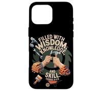 Filled with Wisdom, Knowledge, and Skill. Exodus 31:3-5 Case for iPhone 16 Pro Max
