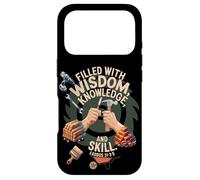 Filled with Wisdom, Knowledge, and Skill. Exodus 31:3-5 Case for iPhone 17 Pro