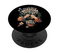 Filled with Wisdom, Knowledge, and Skill. Exodus 31:3-5 PopSockets Adhesive PopGrip