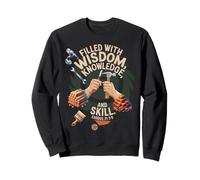 Filled with Wisdom, Knowledge, and Skill. Exodus 31:3-5 Sweatshirt
