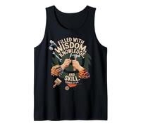 Filled with Wisdom, Knowledge, and Skill. Exodus 31:3-5 Tank Top