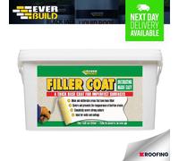Everbuild Filler Coat Thick Base Coat, White, 5 Litre