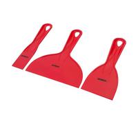 Filler Knife Set, 3 Piece Scraper Kit, 38mm, 75mm, 150mm, Paint Remover (Lotus)