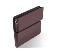 Filler Organizer, Car Filler Car Storage With Premium PU Leather Console Catcher Organizer For Storage Box Between Front (Coffee)