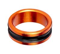 Fillet Fishing Ring - Lightweight Alloy Dredging Tool | Compact Easy Assist Device for Fish Equipment Management | Beginners, Enthusiasts & Adults, Grey, Orange | Or