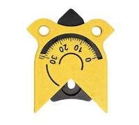 Fillet Gauge,Precision Woodworking Ruler,Measurement Template Contour Gauge - for Machinist Carpenter Welder Automotive Repair Metalworking Workshop