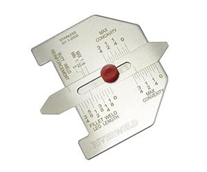 Fillet Weld Butt Weld Automatic Weld Size Welding Gauge Metric Stainless Steel Inspection Gauge