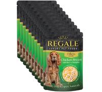Fillets in Jelly 100g x Pack of 10 - Chicken Breast with Rice & Pumpkin - Give Your Pooch the Royal Treatment - Only the Best for Your Dog