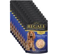 Fillets in Jelly 100g x Pack of 10 - Chicken Breast with Rice & Tuna - Give Your Pooch the Royal Treatment - Only the Best for Your Dog