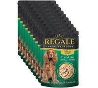 Fillets in Jelly 100g x Pack of 10 - Tuna Loin with Rice & Sardine - Give Your Pooch the Royal Treatment - Only the Best for Your Dog - 100% Natural Ingredients