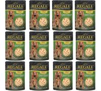 Fillets in Jelly - Pack of 12 x 100g - Chicken Breast with Rice & Veg - Give your pooch the royal treatment with Chicken Breast Fillets with Rice & Veg in Jelly.