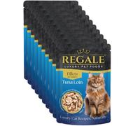 Fillets in Sauce 70g x Pack of 10 - Tuna Loin - Give Your Feline Friend the Royal Treatment - Only the Best for Your Cat - 100% Natural Ingredients