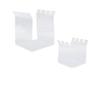 Filling Freezer Bag Stand, Adjustable Acrylic Ziplock Bag Holder for Kitchen Organization, Multifunctional Baggy Rack for Gallon and Quart Size Freezer Bags