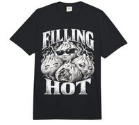 Filling Hot Squishy Dumpling Funny Bootleg Comfort Colors Adult Heavyweight T-Shirt