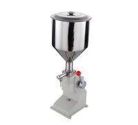 Filling Machine, Stainless Steel Industrial Bottling Machine,Manual Paste Liquid Filler Machine, Quantitative Bottle Filling for Vegetable Oil, Shampoo, Ketchup, Honey(10-100ML)