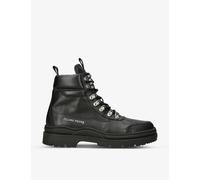 Filling Pieces Womens Black Mountain Lace-up Leather Ankle Boots Eur 44 / 10 Uk Men