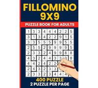 Fillomino Puzzle Book - 400 Logic Puzzles for Beginners: Polyominous & Area Logic Puzzles | 9x9 Grid | 2 Puzzles Per Page | 6x9 Book | Solutions Included | Brain Training