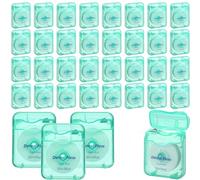 FillTouch 36 Pack Mini Dental Floss Bulk Mint Flavored 50m Each Travel Dental Floss Oral Care for Teeth and Gum Protection(Green)