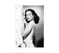 Film Actor And Inventor Hedy Lamarr Canvas Poster Wall Art Decor Print Picture Paintings for Living Room Bedroom Decoration Unframe-style 20x30inch(50x75cm)