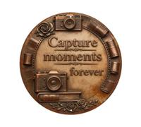 Film Camera Photographer Sign Metal Tin Sign Plaque