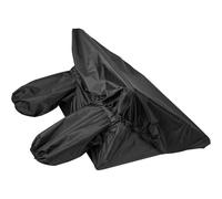 Film Changing Bag, Foldable Darkroom Bag with Support Frame and Double Cuffs for Safe Film Replacement and Development, Triangle Design