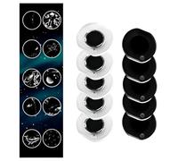 Film Disc Galaxy Projector Wide Angle Realistic High Definition Replaceable